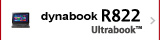 タッチ対応コンバーチブル ウルトラブック dynabook R822