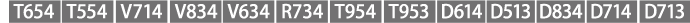 [T654][T554][V714][V834][V634][R734][T954][T953][D614][D513][D834][D714][D713]