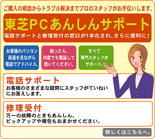 東芝PCあんしんサポート