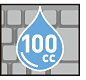 100cc浸水テスト