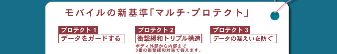 モバイルの新基準「マルチ・プロテクト」