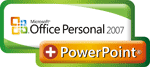 Office Personal 2007 + PowerPoint 2007}[N