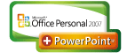 [RX1/T8E]Office Personal 2007 + PowerPoint 2007𓋍